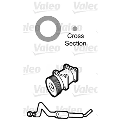 Abbildung von VALEO 509749 Dichtung, Kühlmittelrohrleitung