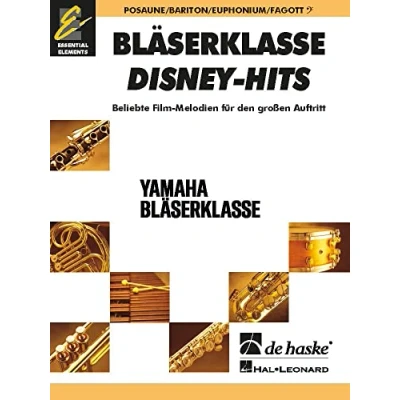 Abbildung von BläserKlasse Disney Hits Posaune/Bariton/Eu Concert Band/Harmonie BOOK