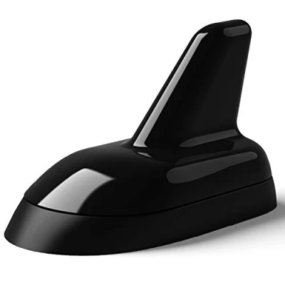 Abbildung von Navitec24 KFZ Antenne Shark FM GPS GSM inkl Verstärker 12V Autoantenne Dachantenne mit Gummidichtung und Kontermutter