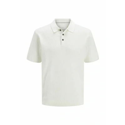Abbildung von Jack &amp; Jones PLUS SIZE Poloshirt, Herren, Größe: 5XL, Cloud dancer