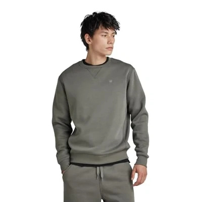 Abbildung von G Star Premium CORE LS Sweatshirt, Herren, Größe: XS, Gs grey