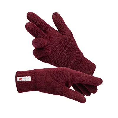 Abbildung von Indicode Jeans Jason Fingerhandschuh, Herren, Größe: M/L, Zinfandel mix