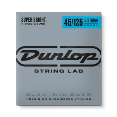 Abbildung von Jim Dunlop Saite DBSBN45125, Md 5 / Kontrabass und superhelles Nickel