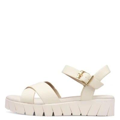 Abbildung von s.Oliver Plateausandalette, Damen, Größe: 40, Cream Schuhe