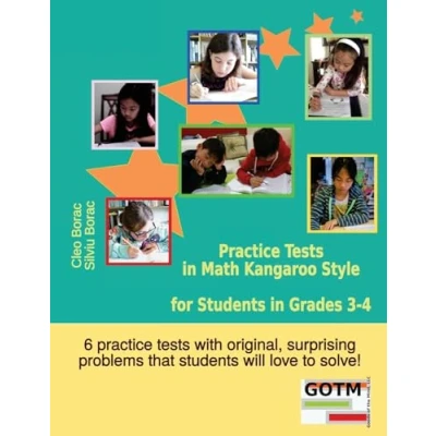Abbildung von Practice Tests in Math Kangaroo Style for Students Grades 3 4 (Math Challenges Gifted Students, Band 2)
