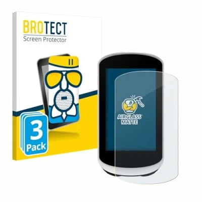 Abbildung von BROTECT Entspiegelungs Schutzglas für Garmin Edge Explore 2 (3 Stück) Schutz Folie Panzerfolie Glas Matt [Extrem Kratzfest 9H, Anti Reflex]