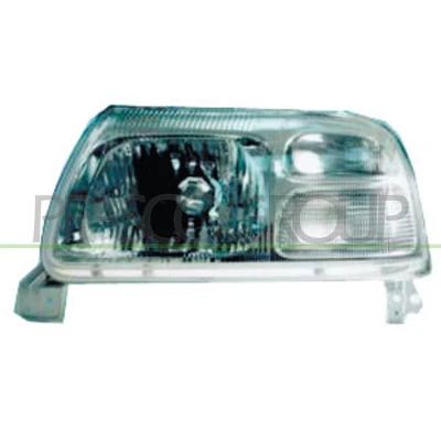 Abbildung von PRASCO SZ0544803 Scheinwerfer rechts H4 weiß mit Blinklicht ohne Stellmotor für LWR SUZUKI: Grand Vitara 1 SUV