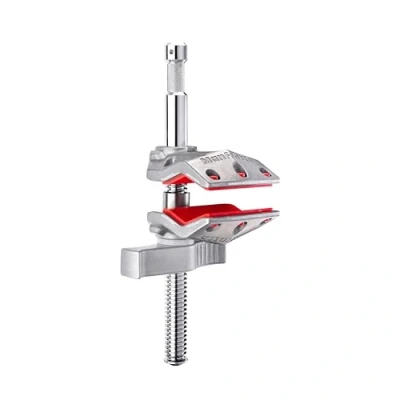 Abbildung von Manfrotto 3&quot; Mittelschraubzwinge mit Backen Hochbelastbare 3&quot;/7,5cm Öffnungskapazität 80 kg maximale Nutzlast 16 mm / 5/8&quot; Baby Pin C76CJ