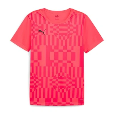 Abbildung von Puma Fussball Teamsport Textil Individualrise Graphic Tshirt print, Herren, Größe: Medium, Pink