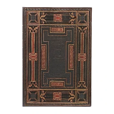 Abbildung von Onyx (Asterales) Midi Unlined Hardback Journal (Elastic Band Closure)