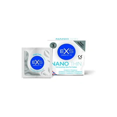 Abbildung von «Nano Thin» superdünne Kondome mit der dünnsten Wandstärke (3 Kondome) 3 St