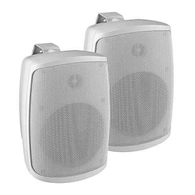 Abbildung von Monacor WALL 04T/WS ELA Wandlautsprecher 2W Weiß 1 Paar