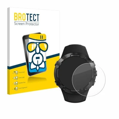 Abbildung von BROTECT Schutzglas für Suunto 5 Schutzfolie Panzer Folie Glas [Extrem Kratzfest 9H, Anti Fingerprint, Ultra Transparent]