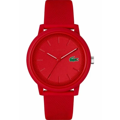 Abbildung von Lacoste Uhr, Herren, Größe: One Size, Rot