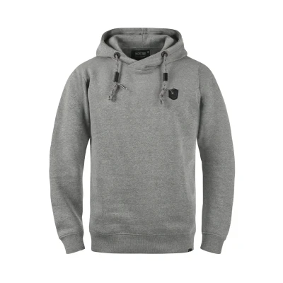 Abbildung von Indicode Jeans Idbarneys Kapuzenpullover, Herren, Größe: Small, Grey mix