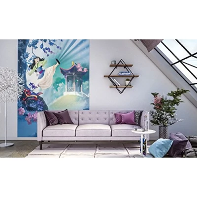 Abbildung von Komar Vliestapete &quot;Mulan&quot;, 200x250 cm (Breite x Höhe), Vliestapete, 100 Bahnbreite