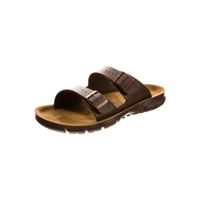 Abbildung von Birkenstock Bilbao Pantolette flach, Herren, Größe: 44, Braun Schuhe