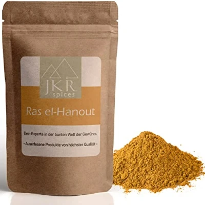 Abbildung von JKR Spices® 500g Ras el Hanout Gewürzmischung Ideal für marokkanische, orientalische Gerichte vegan Gemüse, Fisch, Fleisch, Couscous Gewürz 100% natürlich ohne Zusätze