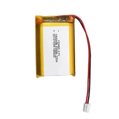 Abbildung von Lithium Polymer Akku 3.7V 1800mAh 103450 Wiederaufladbarer Lipo Ion mit PH2.0 2P Stecker für RC Drohne Flugzeug Zubehörteil