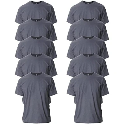 Abbildung von Gildan Unisex T shirt aus Ultra baumwolle, Stil G2000 Shirt, Mörk Ljushårig, XXL
