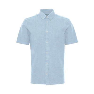 Abbildung von Casual Friday Cfanton SS CC Hemd, Herren, Größe: Large, Chambray blue