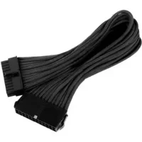 Abbildung von SilverStone SST PP07 MBB Netzteil Verlängerungskabel 30cm Motherboard 24pin auf 24pin, schwarz