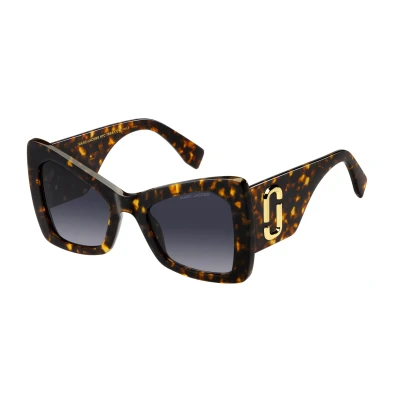 Abbildung von MARC Jacobs Sonnenbrille, Damen, Größe: 52, Havana