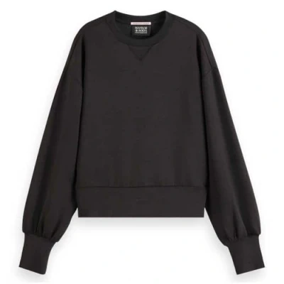Abbildung von Scotch &amp; Soda LEFT Chest Artwork Sweatshirt, Herren, Größe: XXL, Black