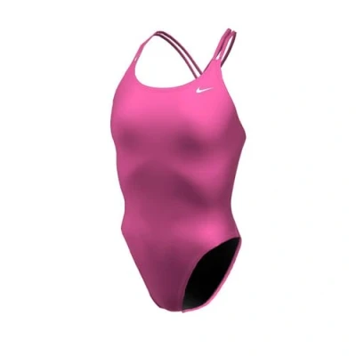 Abbildung von Nike Performance Spiderback ONE Piece Badeanzug, Damen, Größe: 38, Hyper pink
