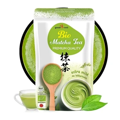Abbildung von Matcha Pulver Tee Bio Original Japanischer in Premium Qualität (100g)