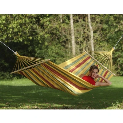 Abbildung von Hängematte Stab 120cm Aruba vanilla gelb Amazonas