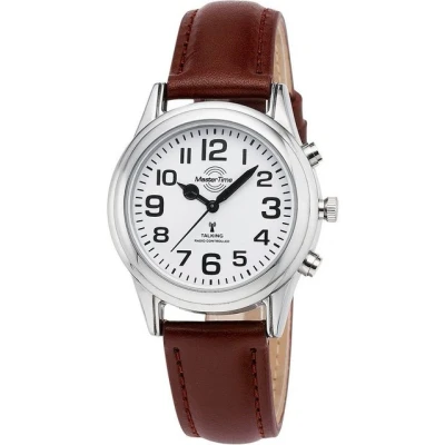Abbildung von MASTER TIME Funkuhr Sprechende Uhr, MTLA 10807 12L, Armbanduhr, Quarzuhr, Damenuhr