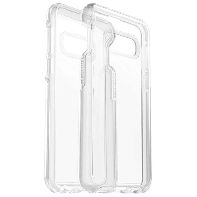 Abbildung von OtterBox Symmetry Clear Series Schutzhülle für Galaxy S10e, Einzelhandelsverpackung, transparent