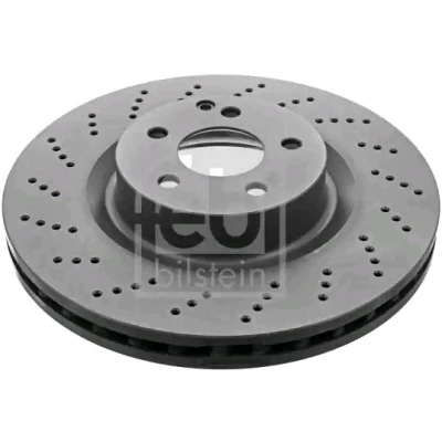 Abbildung von FEBI BILSTEIN 44007 Bremsscheibe Vorderachse 344 32 5 112 gelocht/innenbel. beschichtet hochgekohlt MERCEDES BENZ: E Klasse T modell