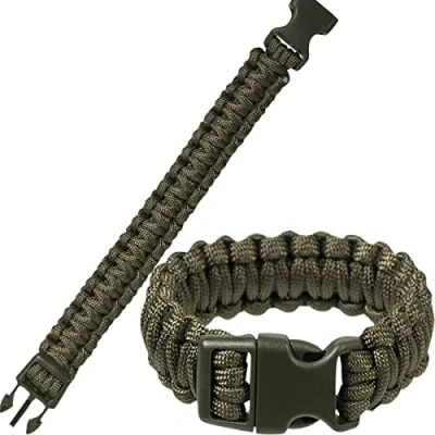 Abbildung von Mil Tec Unisex Erwachsene Armband 16370201 Armband, Oliv, M