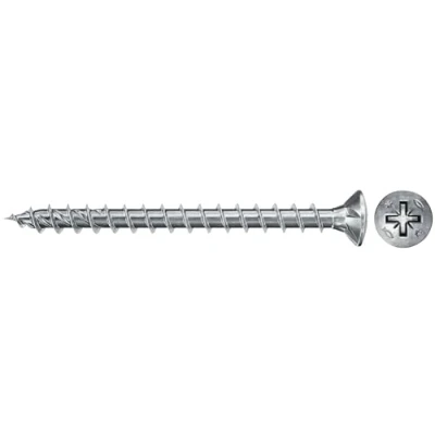 Abbildung von fischer 670129 Power Fast II 4, Vollgewinde Pozi Antrieb, 3,5x16