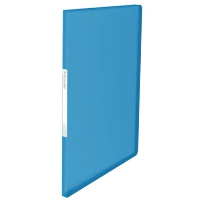 Abbildung von Esselte 623990 VIVIDA Sichtbuch (A4, PP, flexibler Einband, 20 Hüllen) blau