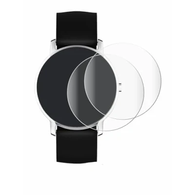 Abbildung von BROTECT 2 Stück Full Cover Schutzfolie für Nokia Activité Steel HR (36 mm) Screen Displayschutz Folie [3D Curved, Kristall Klar]