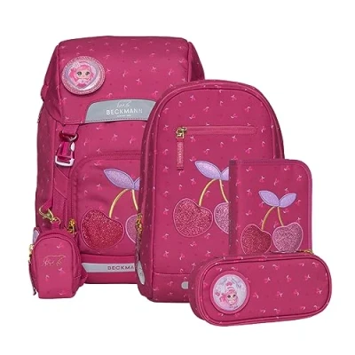 Abbildung von Beckmann Classic Kinder Rucksackset 22L, Cherry
