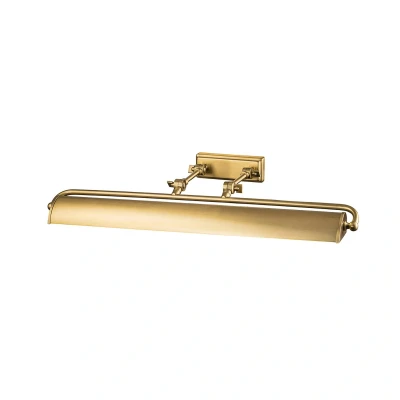 Abbildung von Elstead Lighting WINCHFIELD PLL AB Bilderleuchte 4xE14 40W Stahl Messing gealtert H:12.7cm B:70.3cm dimmbar