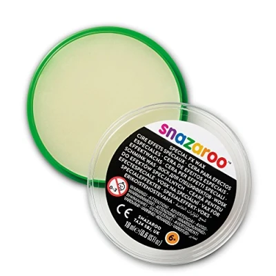 Abbildung von Snazaroo 1198110 Spezial FX Wachs Make up Narbenwach für gefälschte Wunden, Kratzer, Narben zu Halloween oder fürs Cosplay 18ml