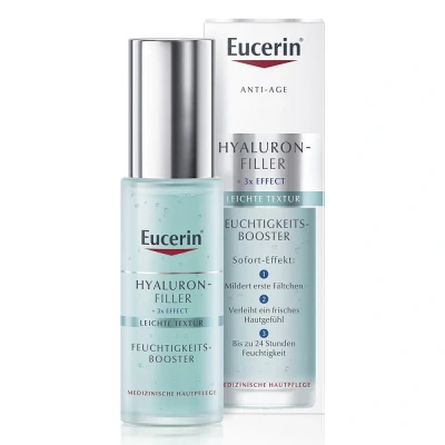 Abbildung von Eucerin ANTI AGE Feuchtigkeitsserum Hyaluronfiller Feuchtigkeitsbooster Antiaging, Damen, Größe: 30 ml, Transparent