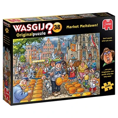 Abbildung von Wasgij, Original 38 Schmelzkäse aus Holland!, Puzzle 1000 Teile Erwachsene