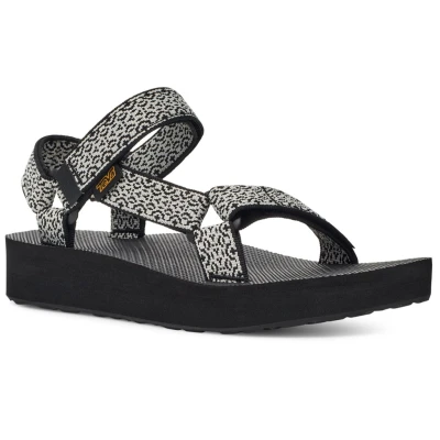 Abbildung von Teva Midform Universal Trekkingsandale, Damen, Größe: 36, Boho white/black Schuhe