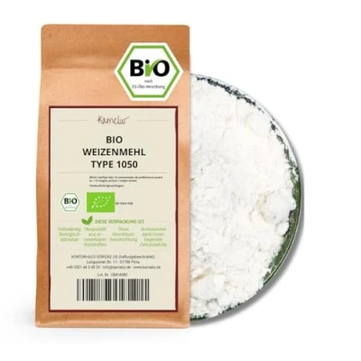 Abbildung von Kamelur Bio Weizenmehl Type 1050 (1kg) Weizen Mehl aus kontrolliert biologischem Anbau