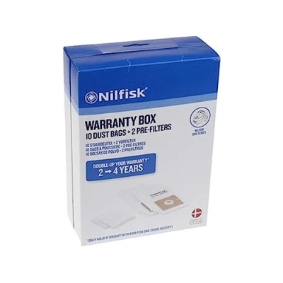 Abbildung von Nilfisk Staubsauger beutel neo warranty 10 st+ 2 filters 42000600
