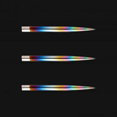 Abbildung von WINMAU Rainbow Steeltip Dart Punkte 1 Satz pro Packung (insgesamt 3 Punkte)