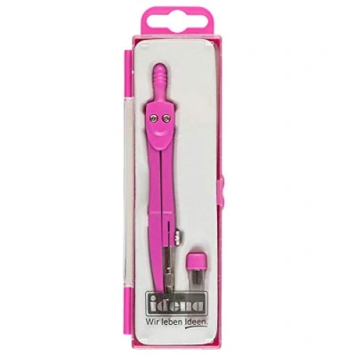 Abbildung von Idena 22071 Schulzirkel mit Ersatzminen, pink, 1 Stück