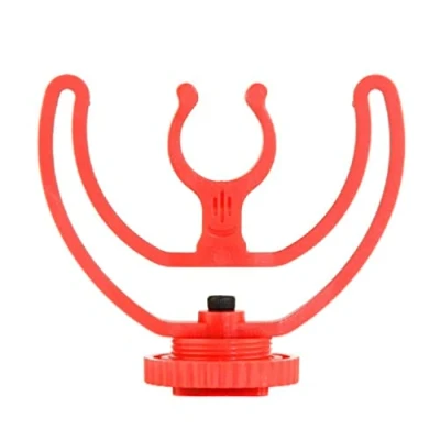 Abbildung von hero s Universal MicShock Mount Cold Shoe Adapter Kunststoff Mikrofon Halterung Ersatz für Mikrofone Shock Halterungen Mini