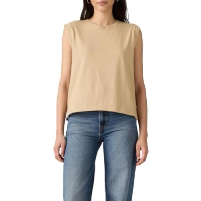 Abbildung von Levi&#039;s BOXY TANK Top, Damen, Größe: Medium, Safari
